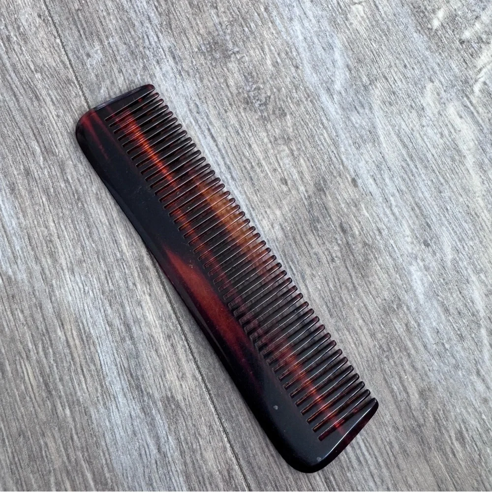 Kent Brushes 54MM British - Handmade Tortoiseshell Comb
